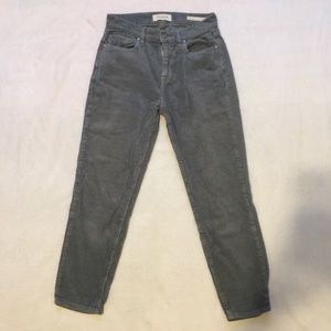 Light blue corduroy pants